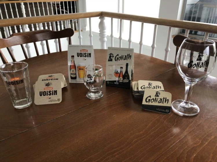 Authentic Saison Voisin Belgian Beer Glasses - photo 3