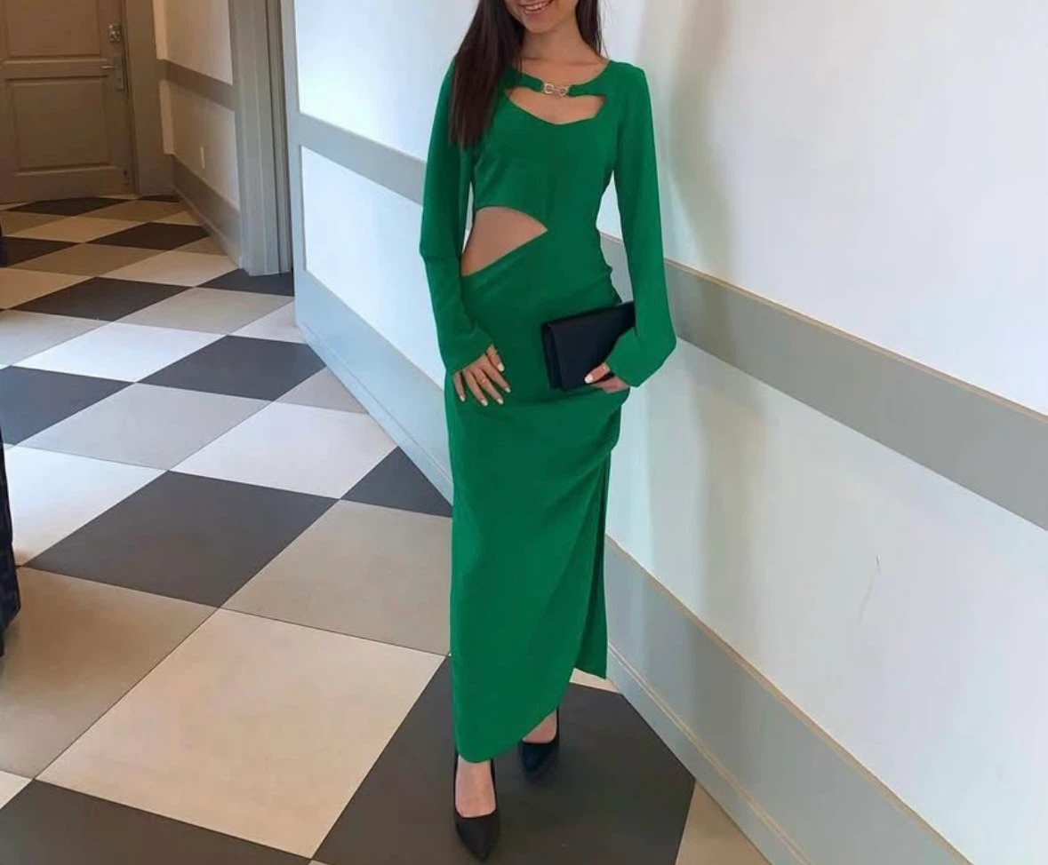 Green Zara Dress