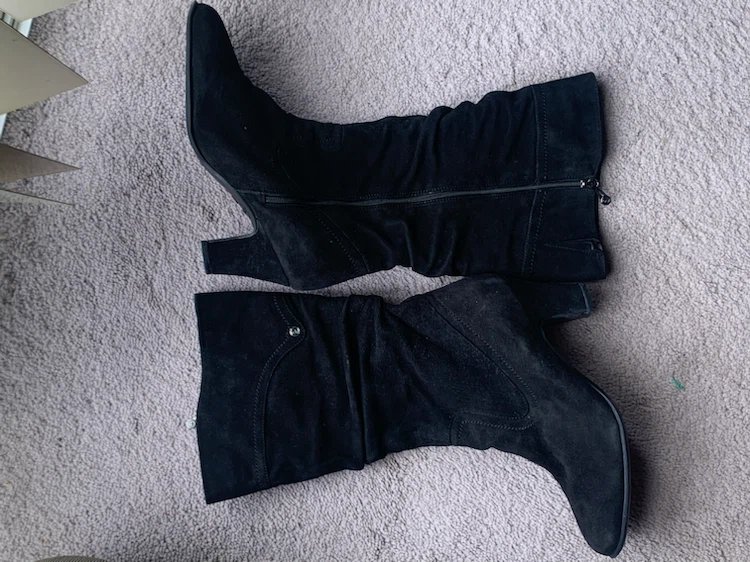 Blondo Aqua Protect Black Suede Boots