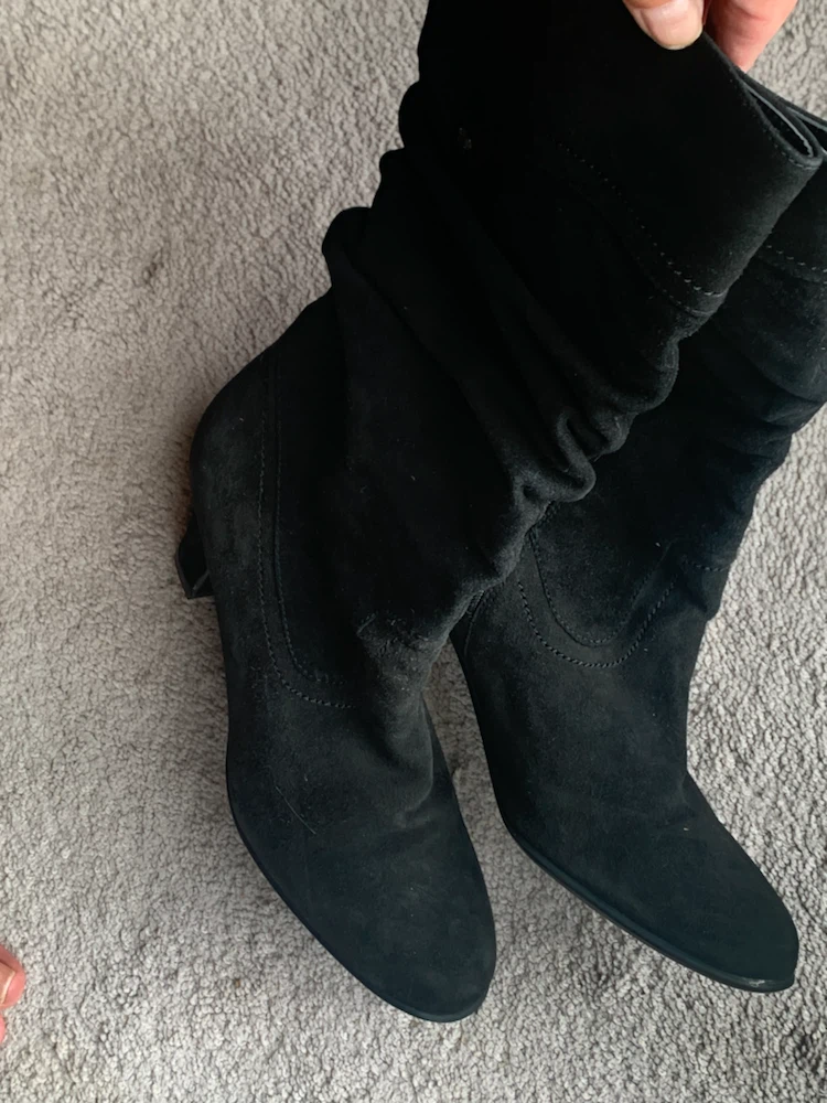 Blondo Aqua Protect Black Suede Boots - photo 2