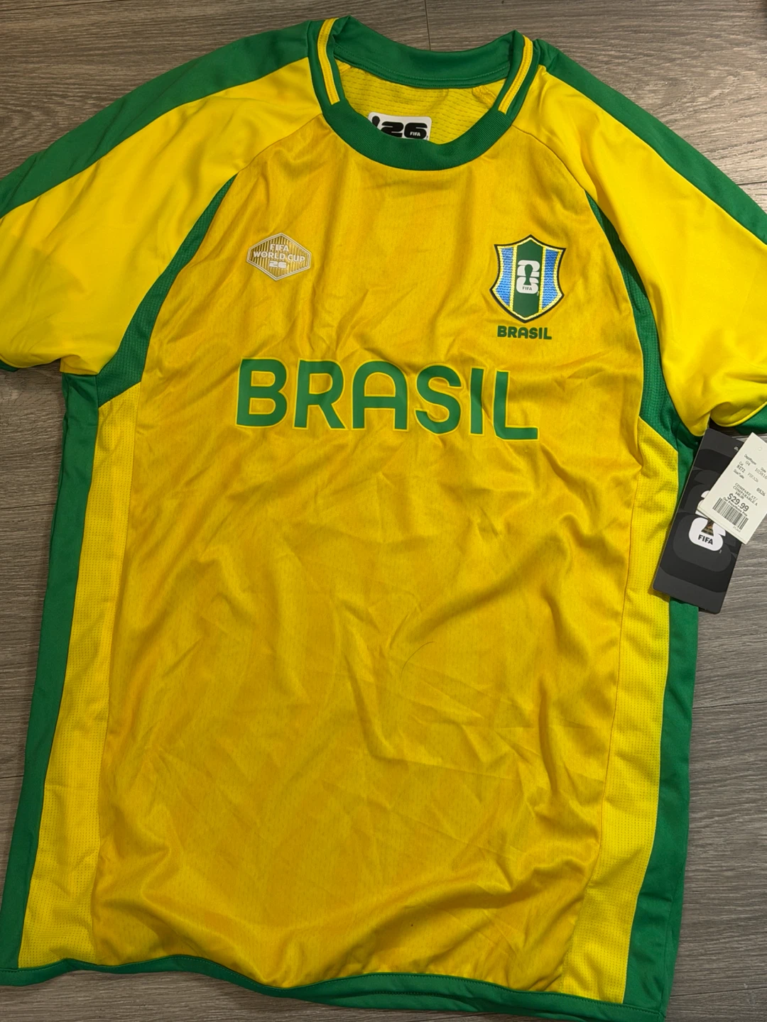 Brazil FIFA World Cup Soccer Jersey