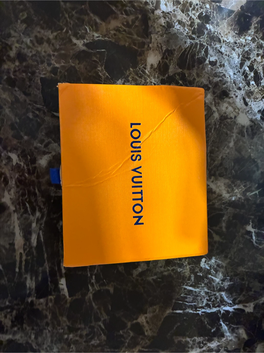 Louis Vuitton wallet black and grey design