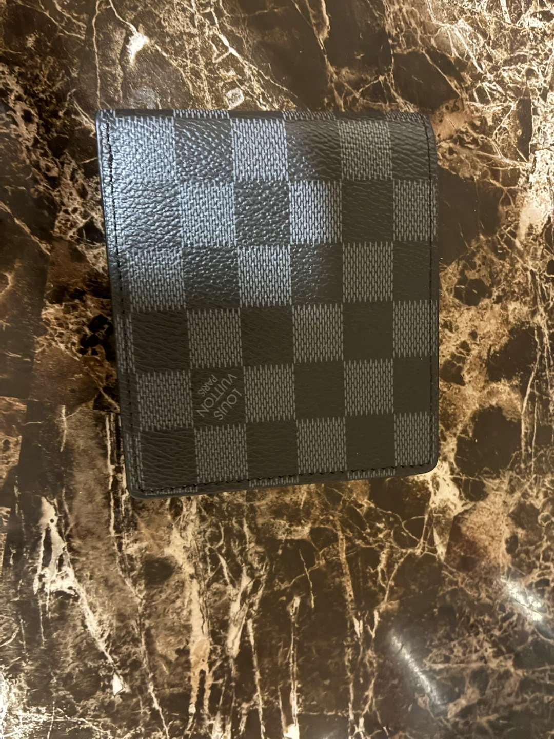 Louis Vuitton wallet black and grey design - photo 5