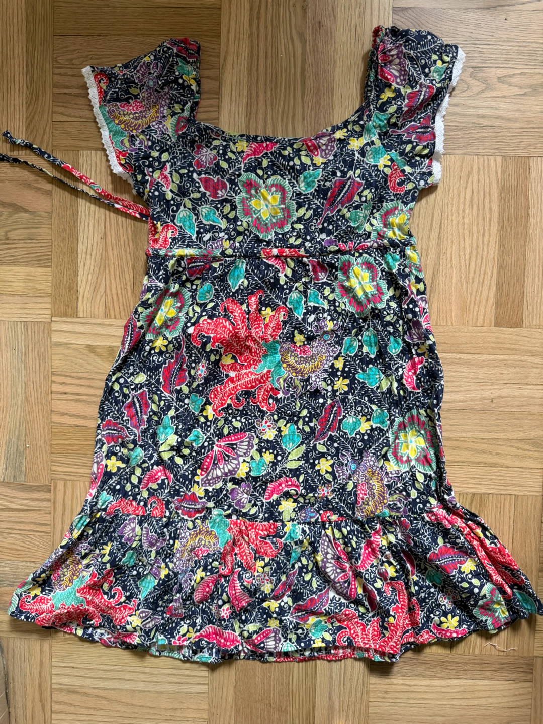 Bohemian Floral Print Dress - photo 2