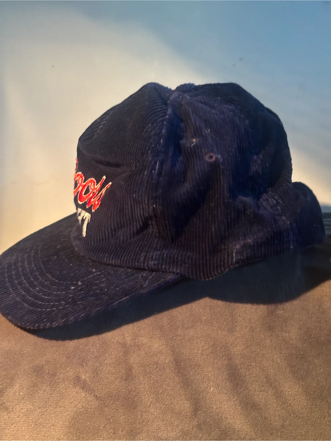 Vintage coors lite corduroy hat - photo 2