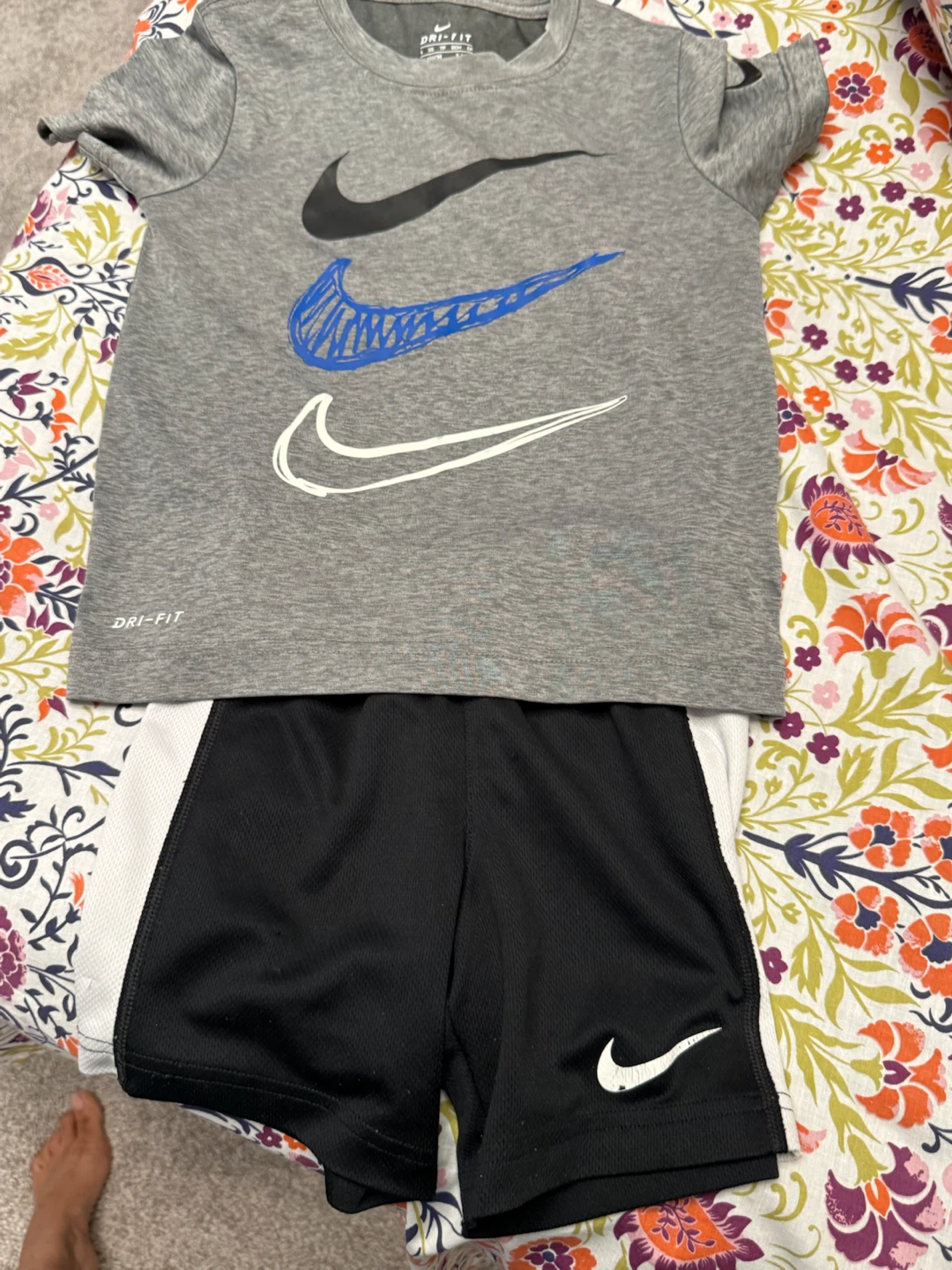 Nike Dri-Fit Toddler T-Shirt and Shorts Set