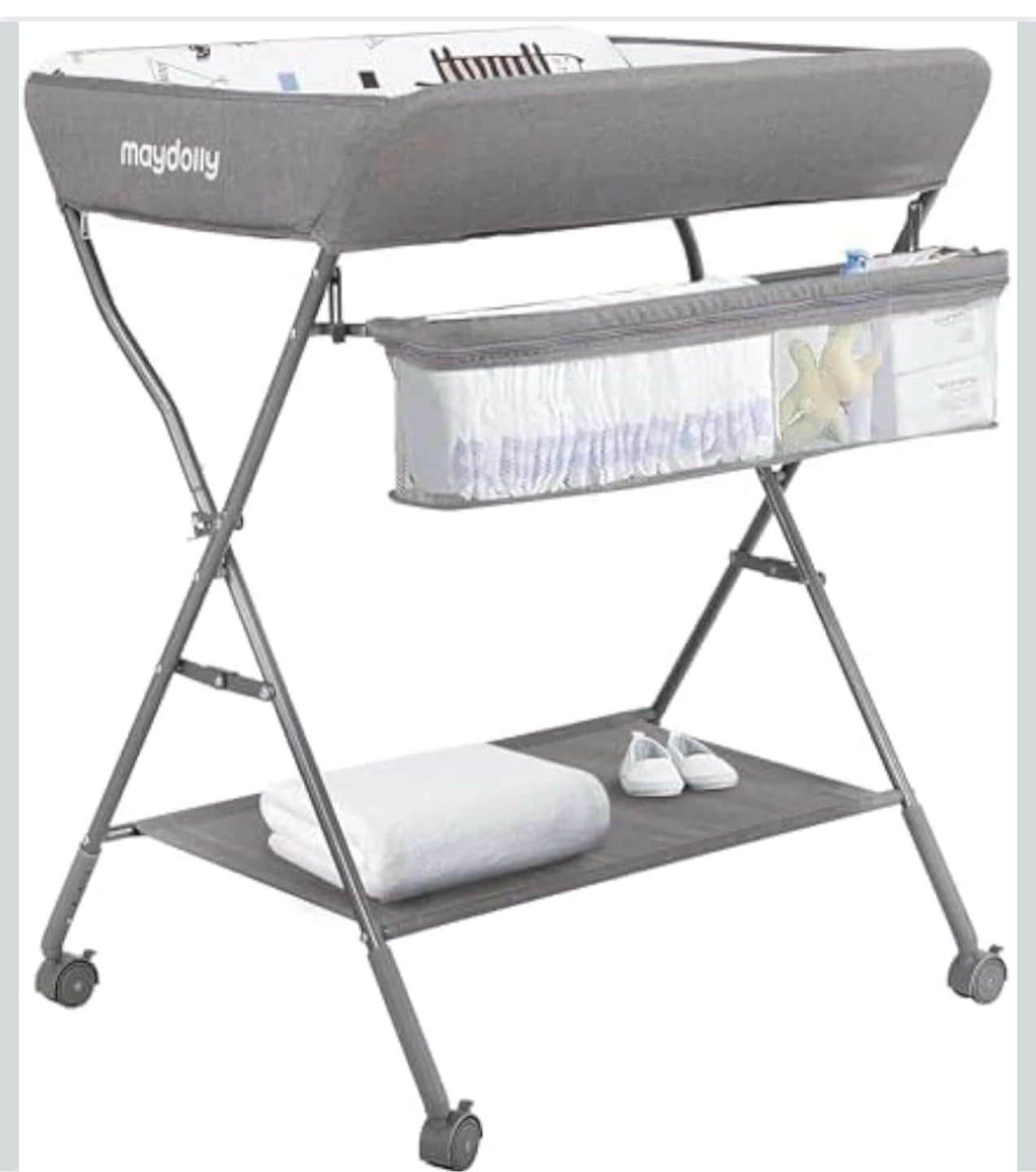 Diaper change station for babies