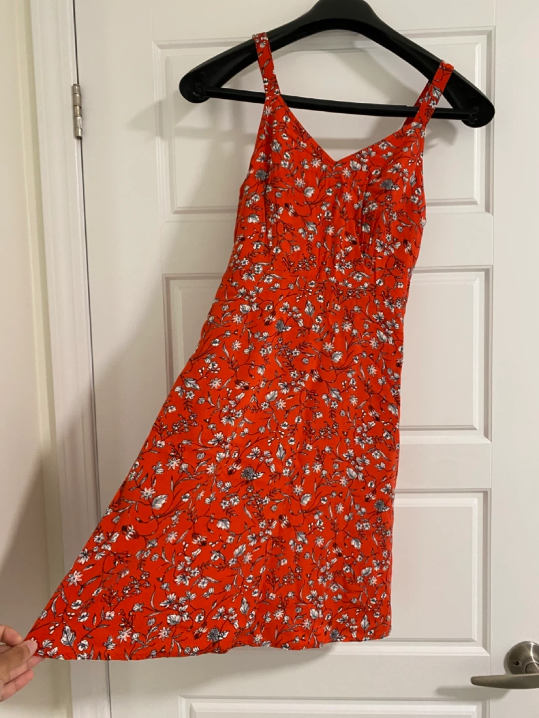 Red Floral Mini Dress - photo 2