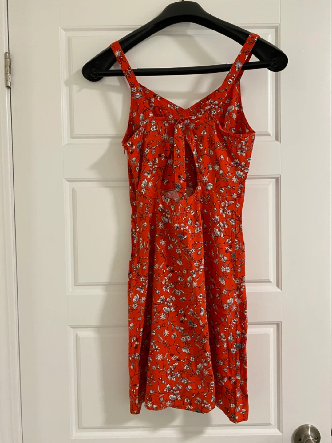Red Floral Mini Dress - photo 3