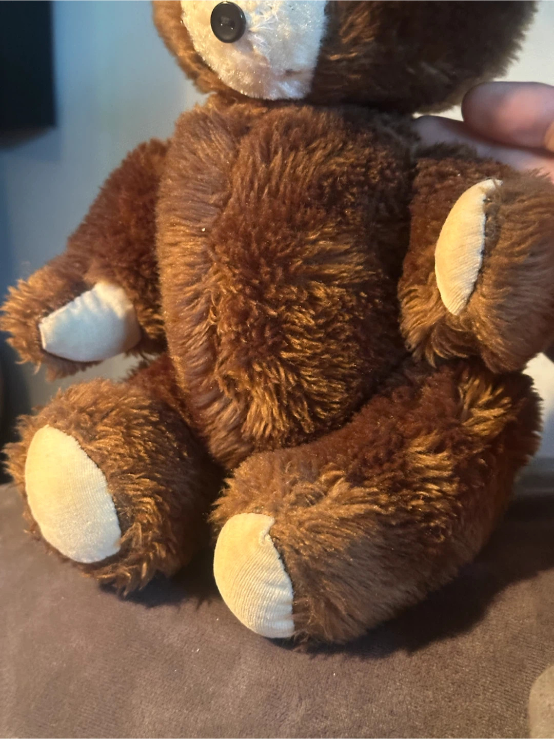 Vintage R. Dakin & Co. 13” Jointed Teddy Bear Brown Plush - photo 4