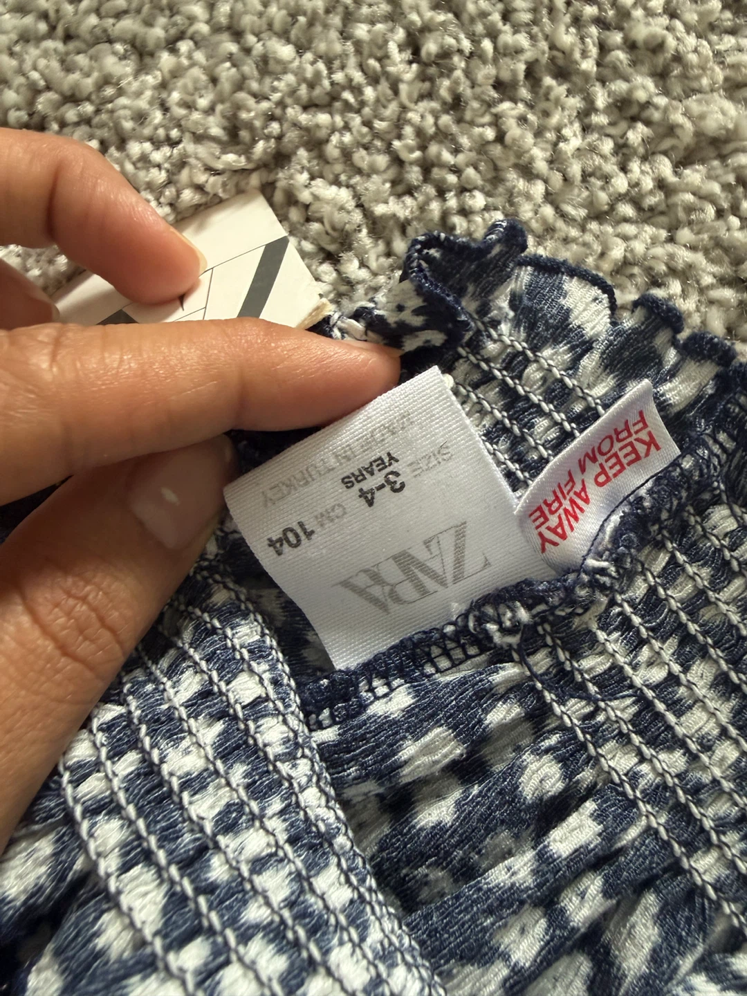 Zara Floral Smocked Shorts - photo 2