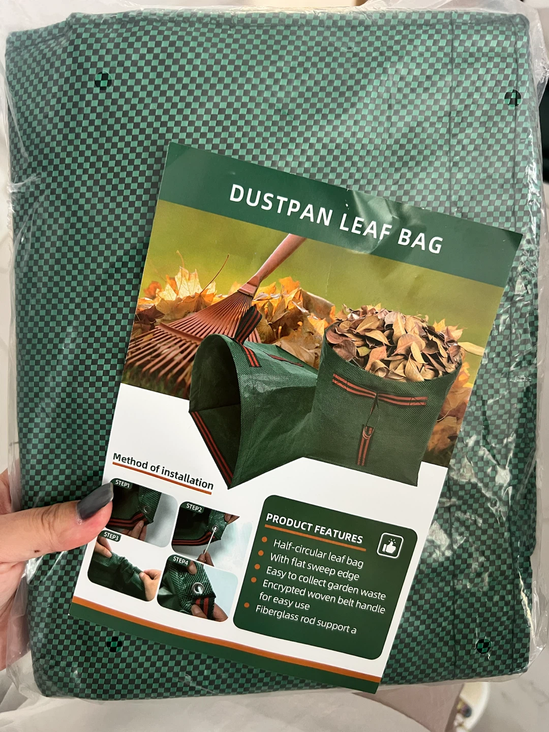 Dustpan Leaf Bag