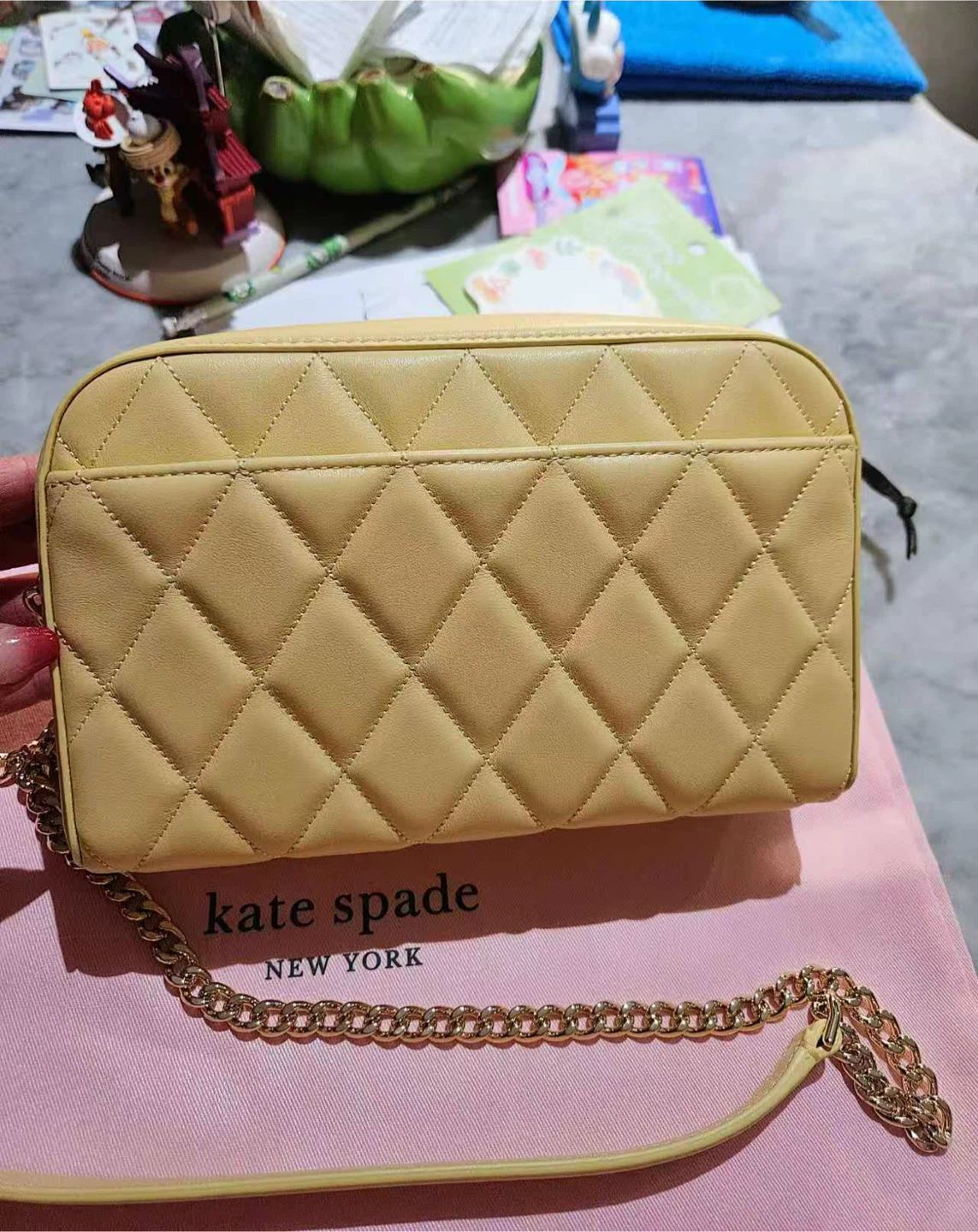 Kate Spade Quilted Crossbody Bag  - NEED TO SELL EVERYTHING - photo 2