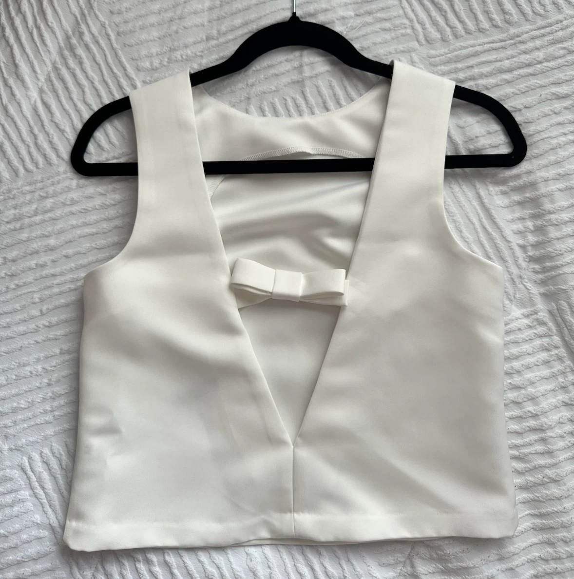 White Top (Bow Detail on Back) - photo 2