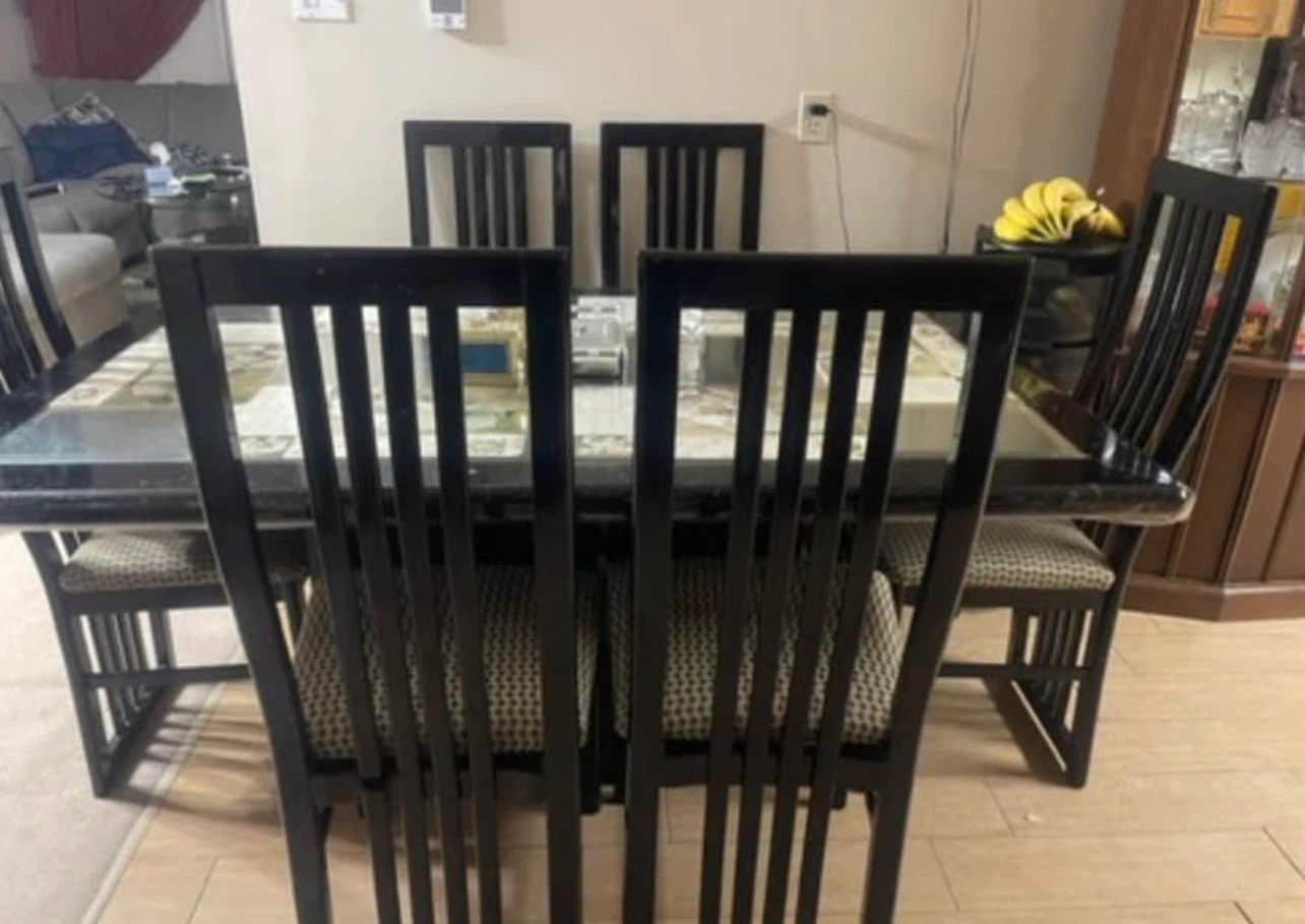 Dining Table with 6 Chairs - photo 2