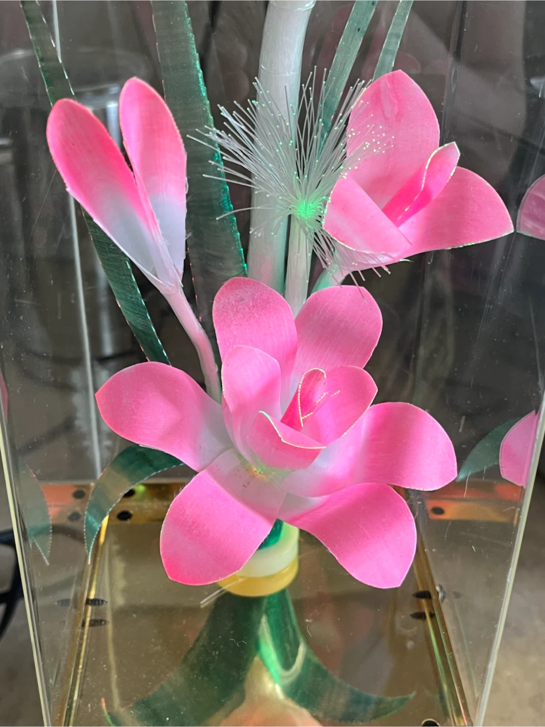 Pink Floral Light-Up Music Box - photo 2
