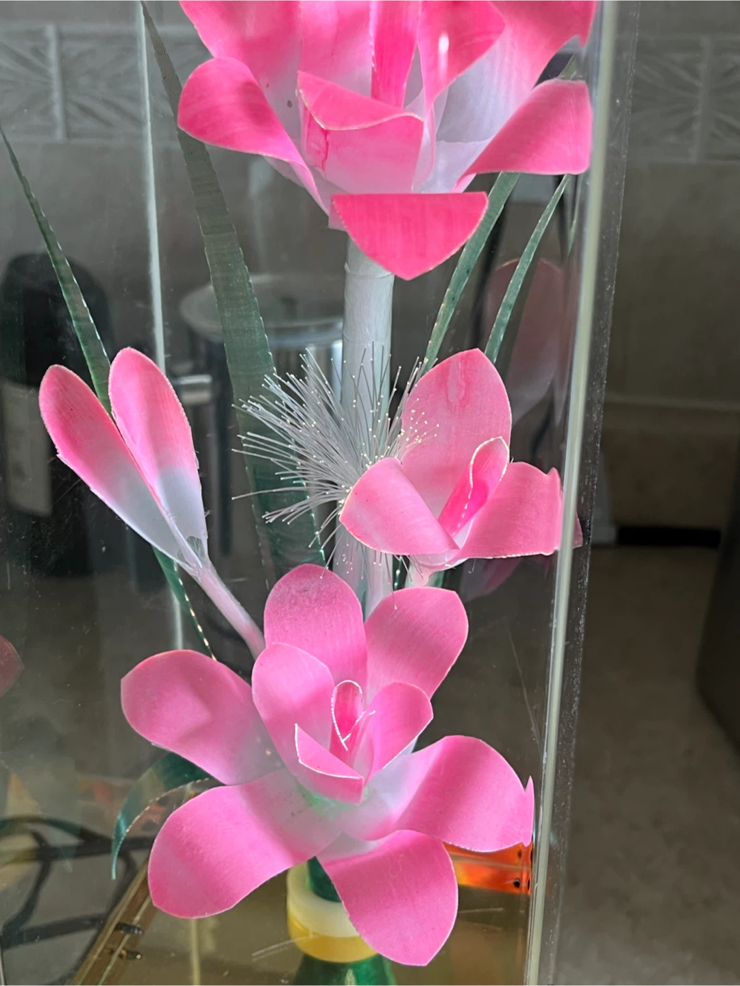 Pink Floral Light-Up Music Box - photo 3