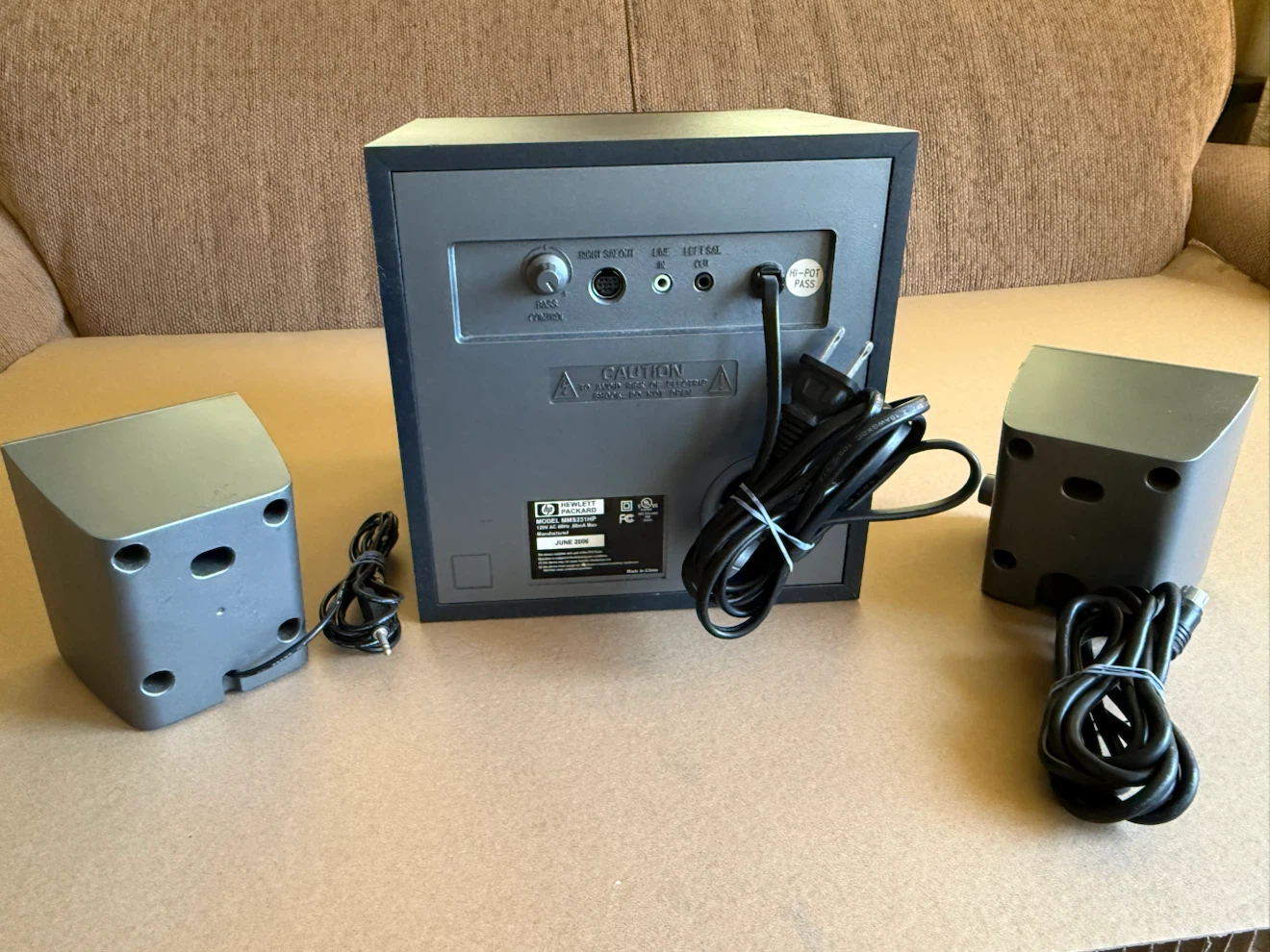 HP 2.1 Multimedia Speaker System - photo 2