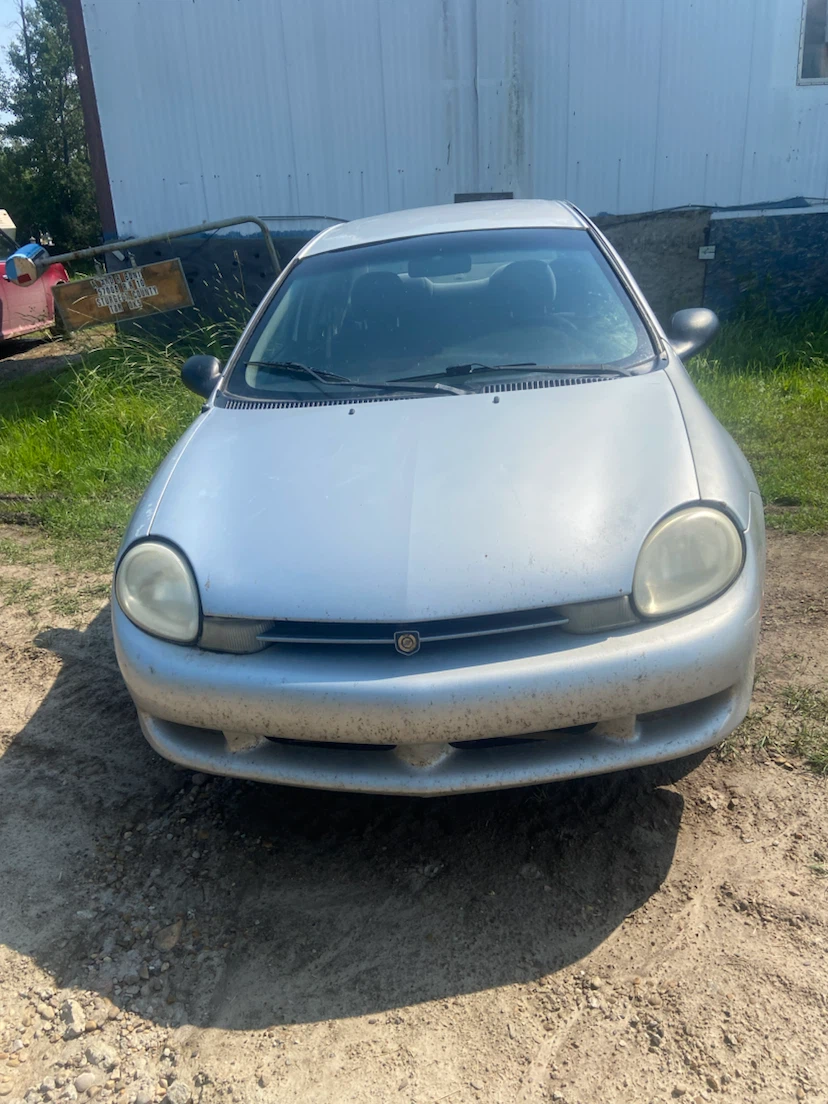 Silver Chrysler Neon