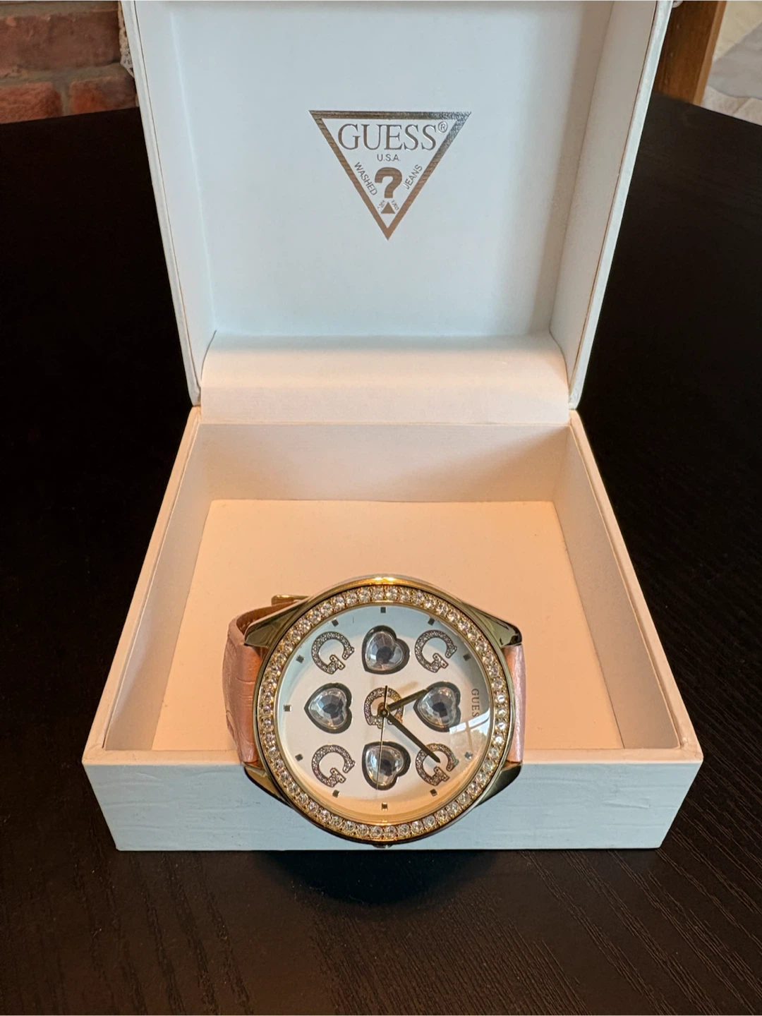 Guess Watch - Pink Leather Band - photo 2