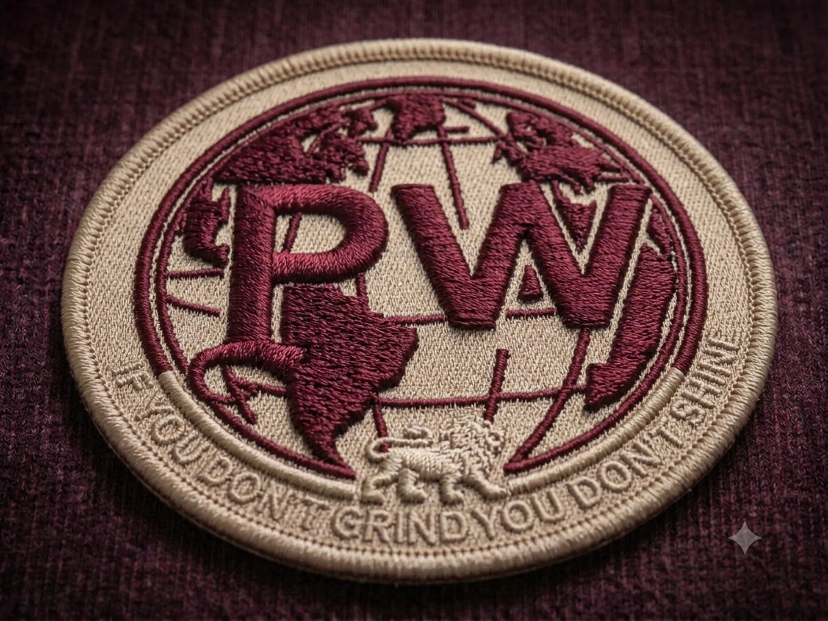 PW Patch - If You Don't Grind You Don't Shine