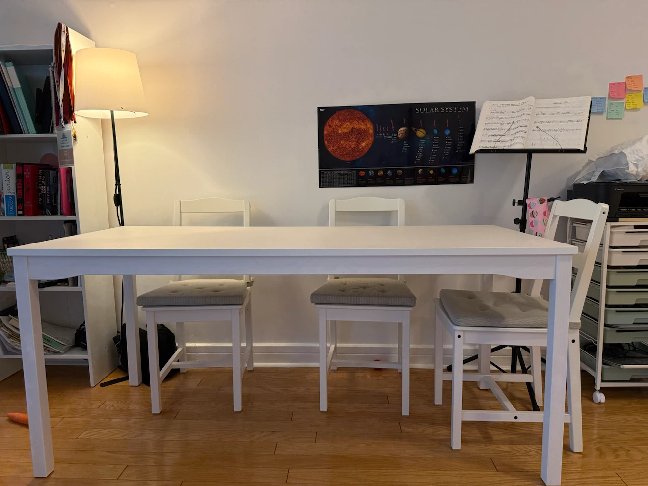 IKEA table & 3 chairs - photo 2
