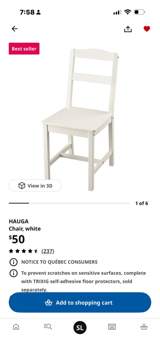 IKEA table & 3 chairs - photo 3