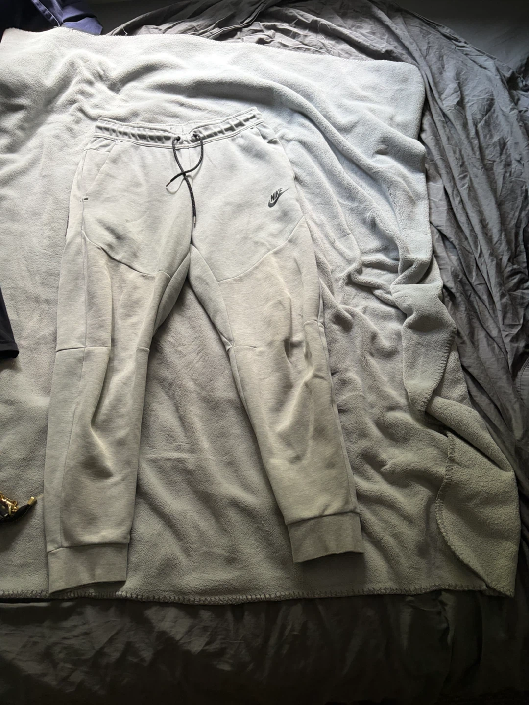 OG Nike Tech Fleece Joggers Grey Size S