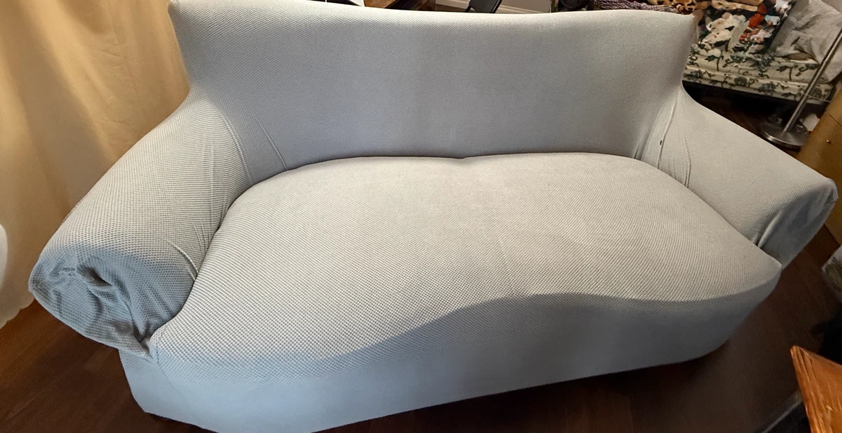 Super Stretch Sofa Cover - original colour Shark Grey