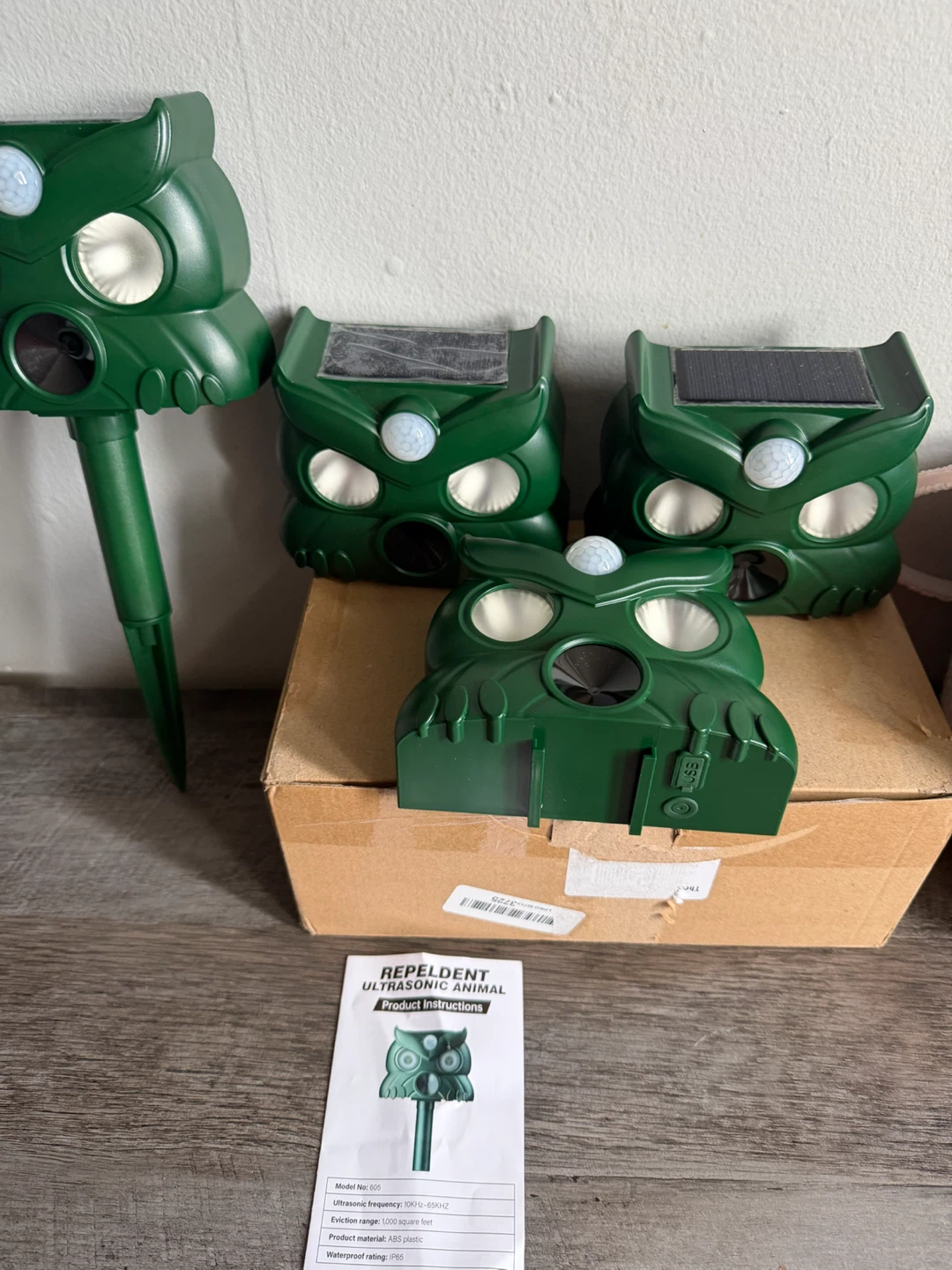Paddsun Ultrasonic Animal Repellent Set (4 Pack)