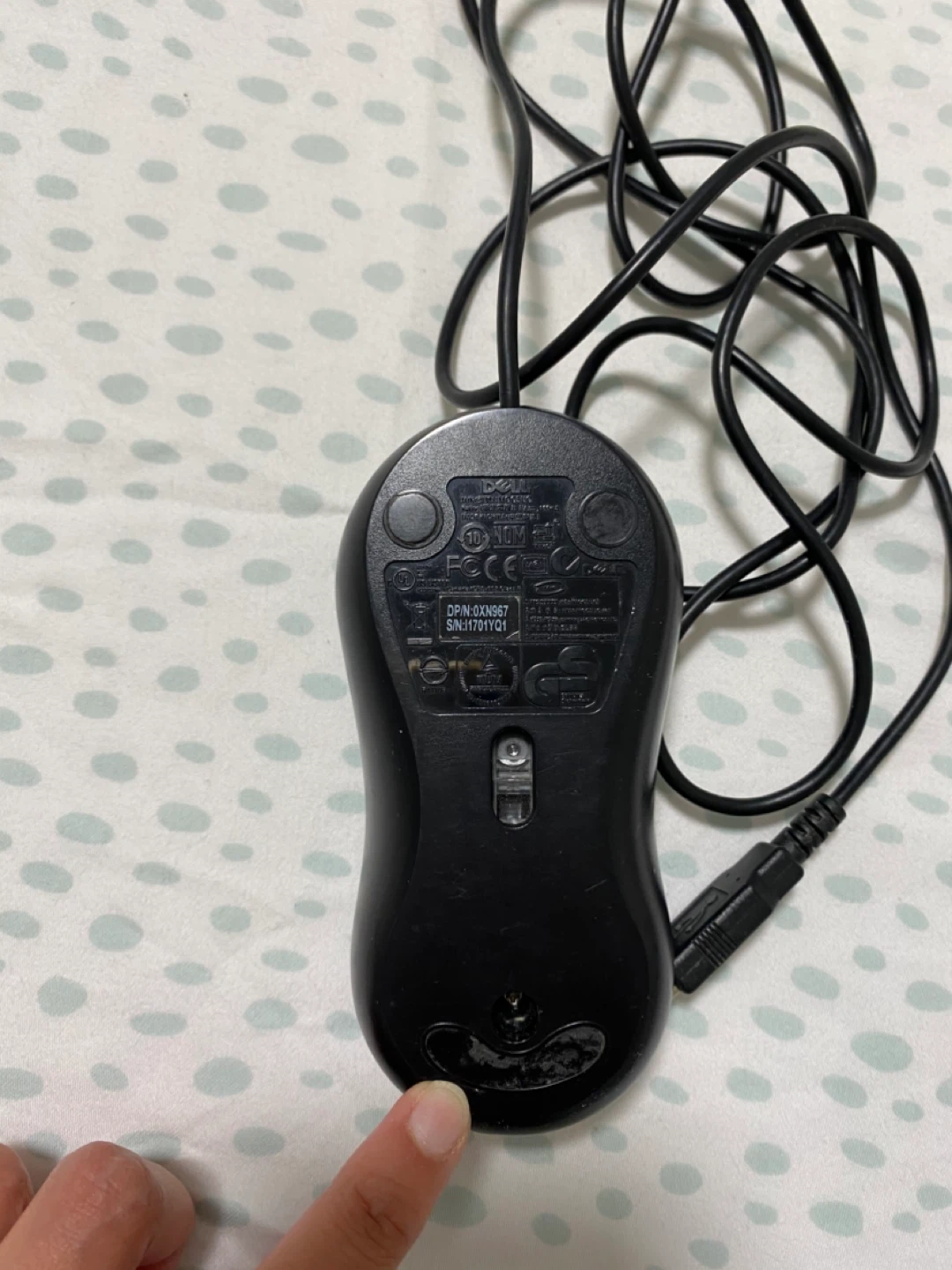 Dell USB Wired Optical Mouse - photo 3