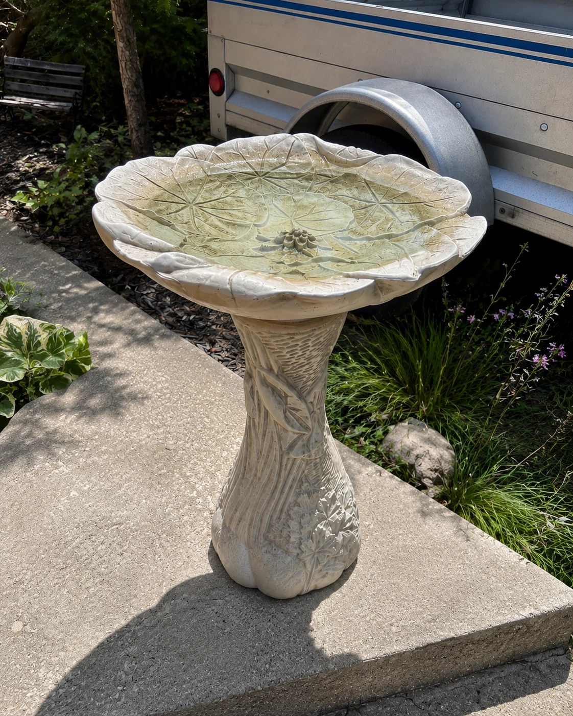 Decorative Bird Bath