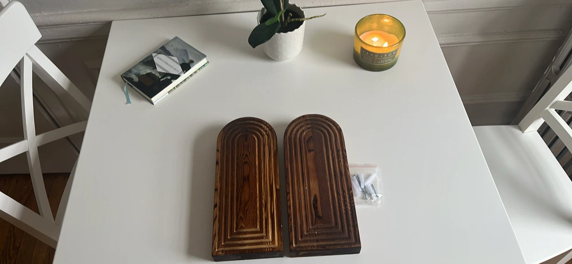 Wooden Wall Planter Vase Set of 2