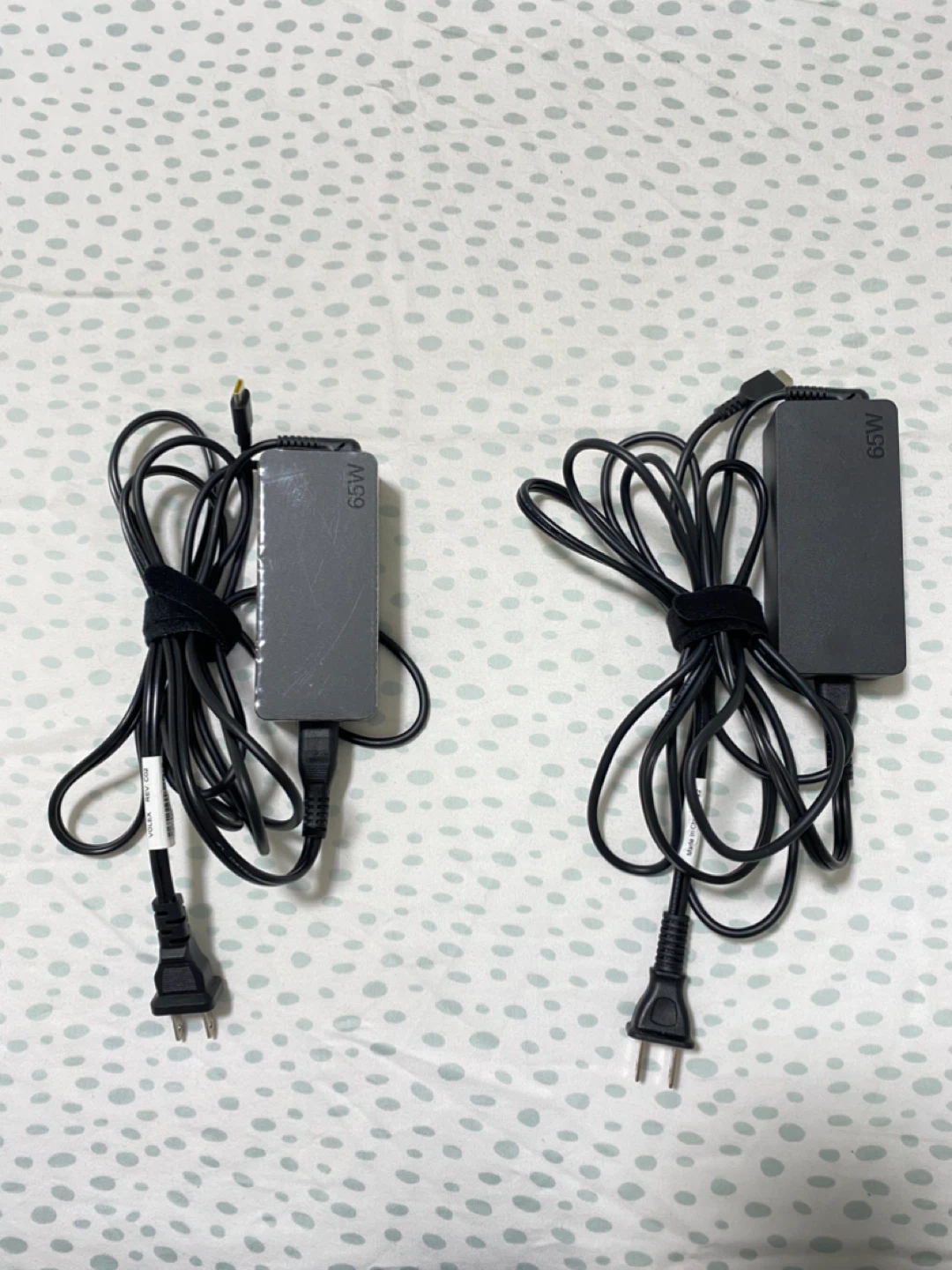 2x Lenovo 65W Laptop Chargers - photo 2