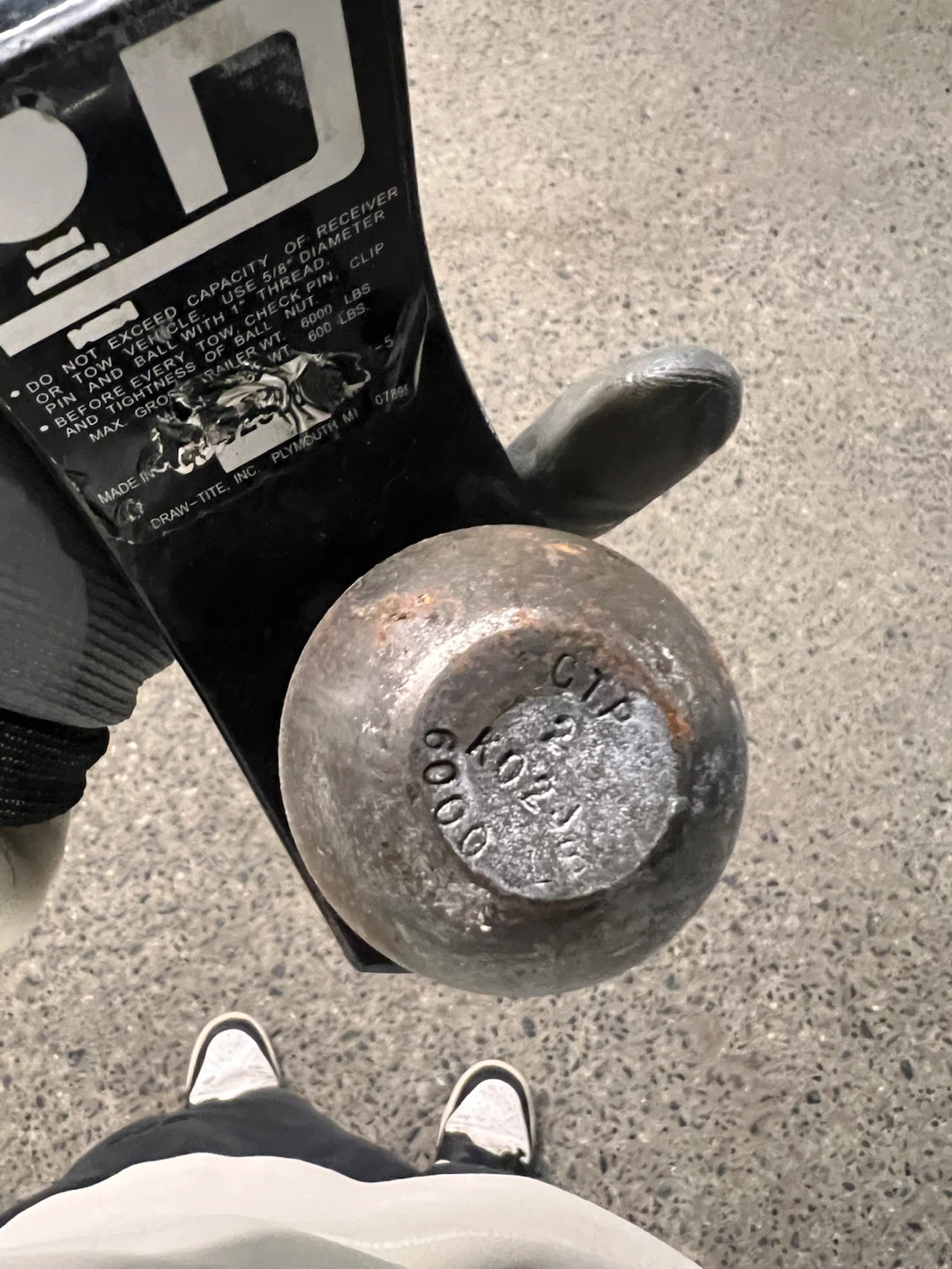 Trailer Hitch Ball Mount - photo 3