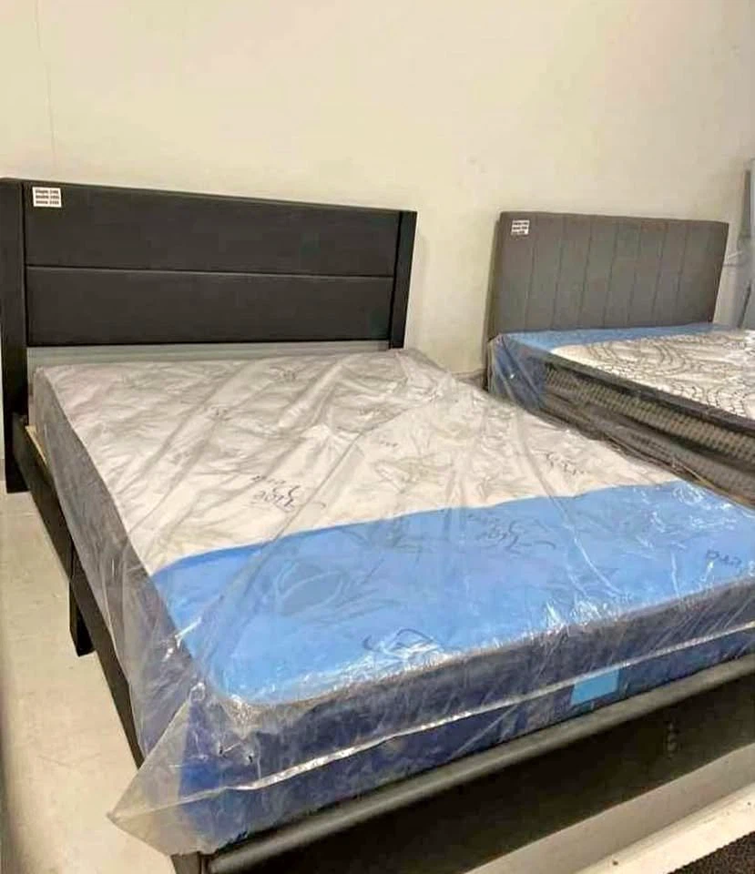 Brand new bed and mattress available on cash on delivery!!