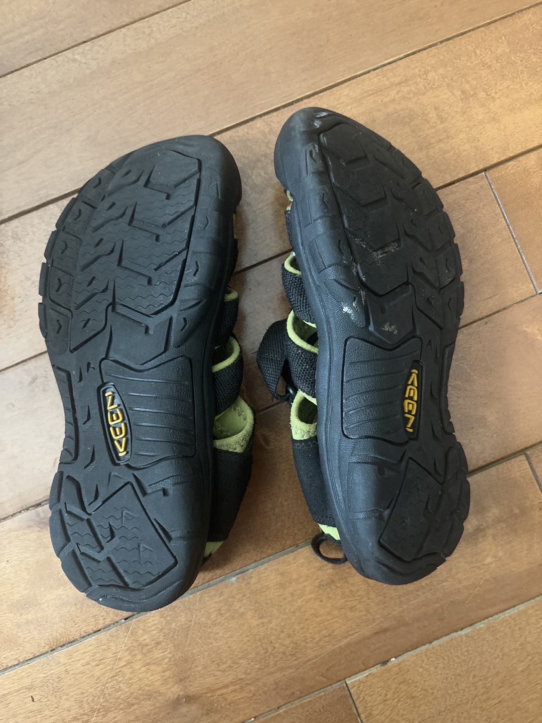 KEEN Newport H2 Water Sandals - Black/Green - photo 2