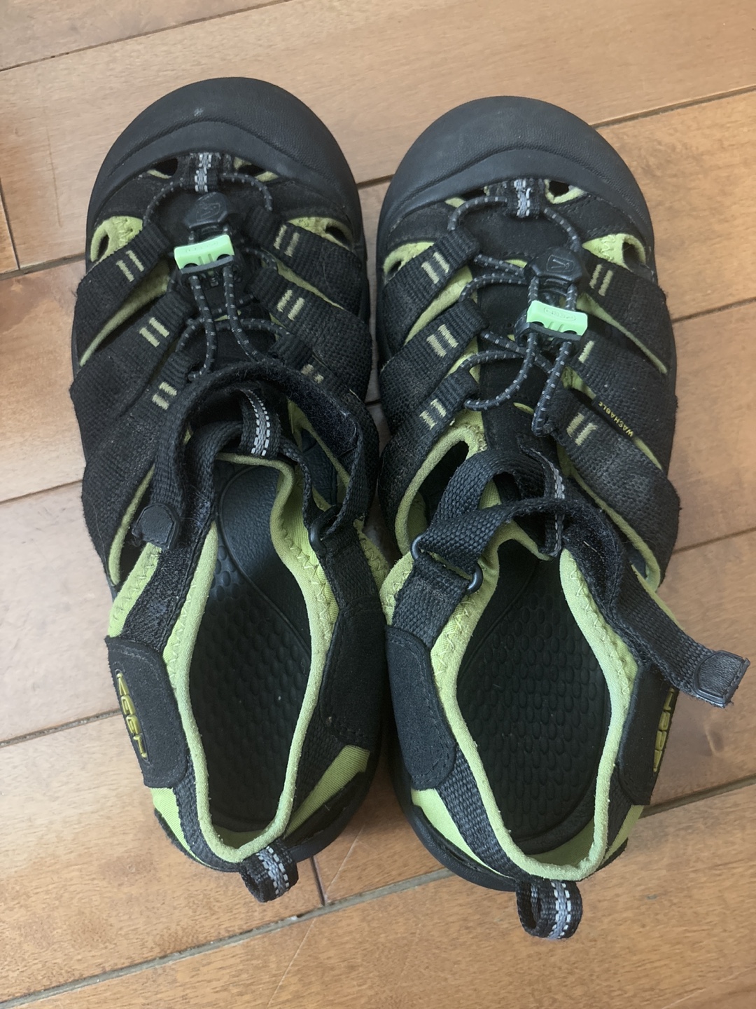 KEEN Newport H2 Water Sandals - Black/Green