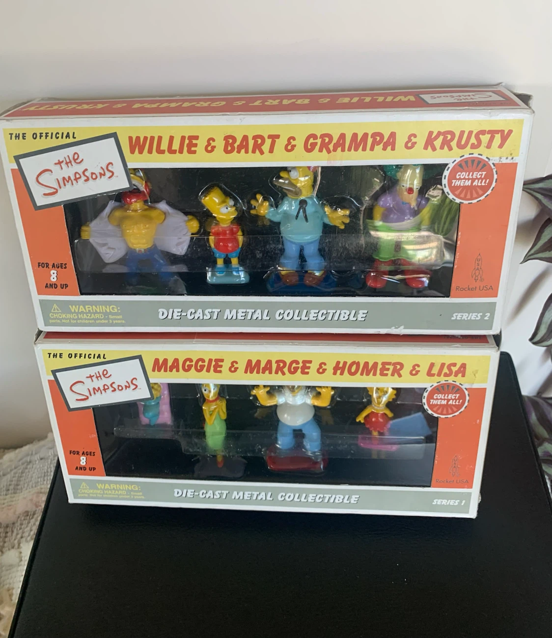 The Simpsons Die-Cast Metal Collectible Figures - Series 1 & 2