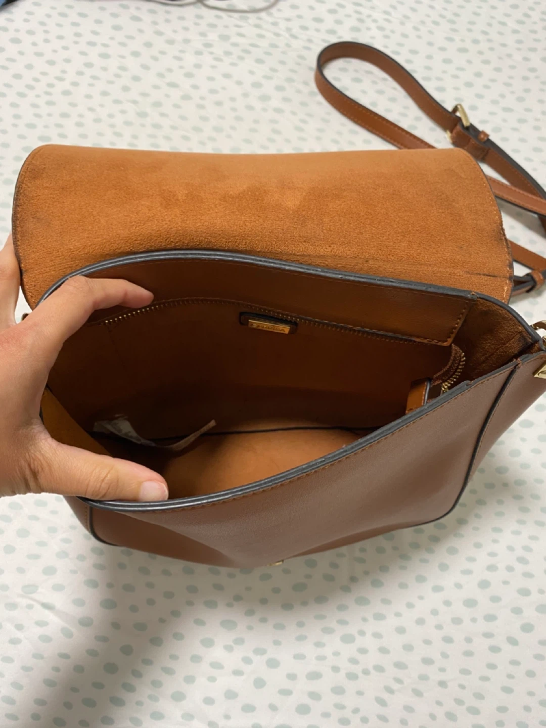 CARPISA Brown/ tan Shoulder Bag - photo 4