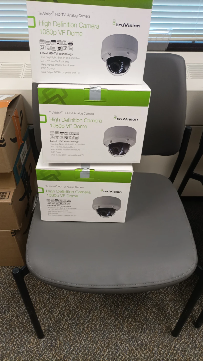 TruVision HD-TVI Analog Camera 1080p VF Dome
