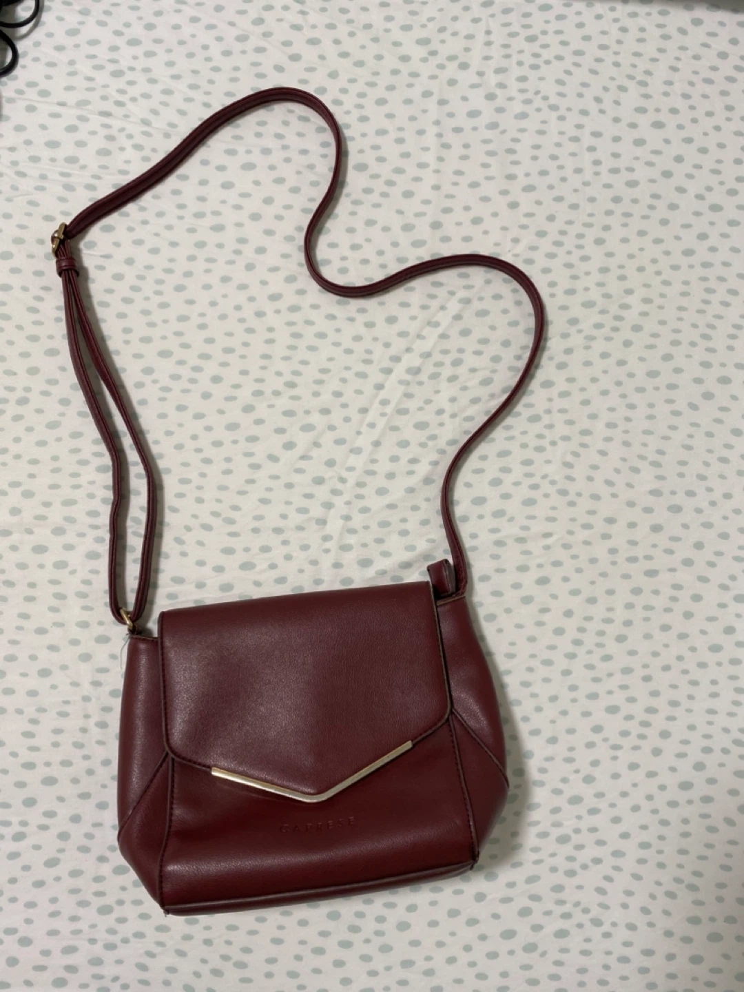 Caprese Maroon Crossbody Bag - photo 3