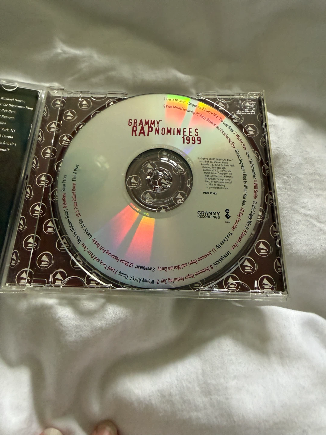 1999 Grammy Rap Nominees CD - photo 3
