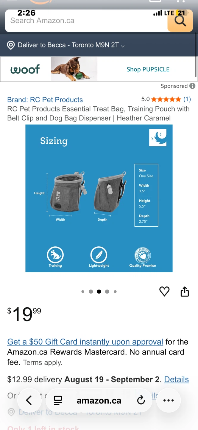 RC Pets Dog Treat Pouch - photo 3