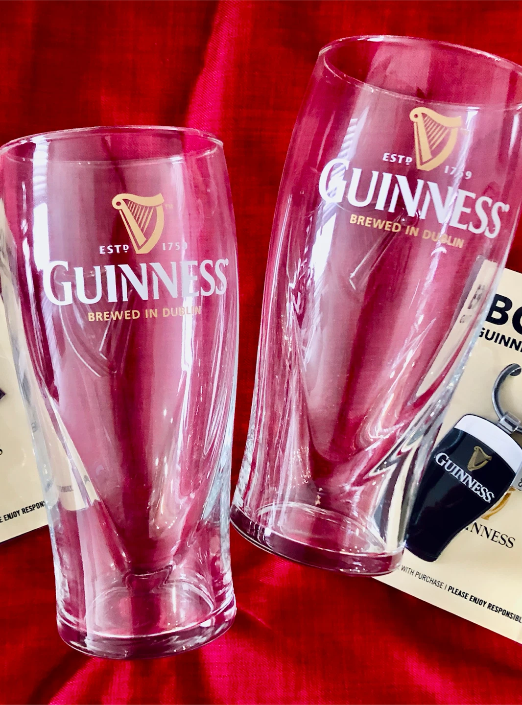 🍺Assorted Branded Beer Glasses - Unused🍺 - photo 2
