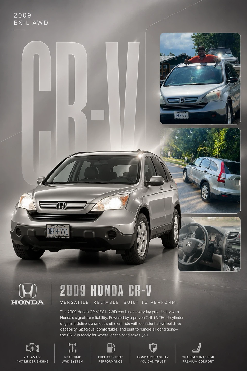 2009 Honda CR-V EX-L AWD