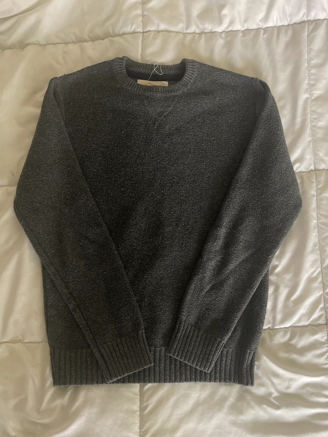 Men's Knitted Crewneck Sweater - photo 2