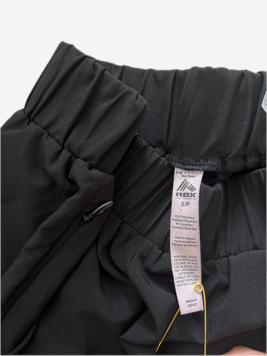 Reebok Black Jogger Pants Size Small - photo 2