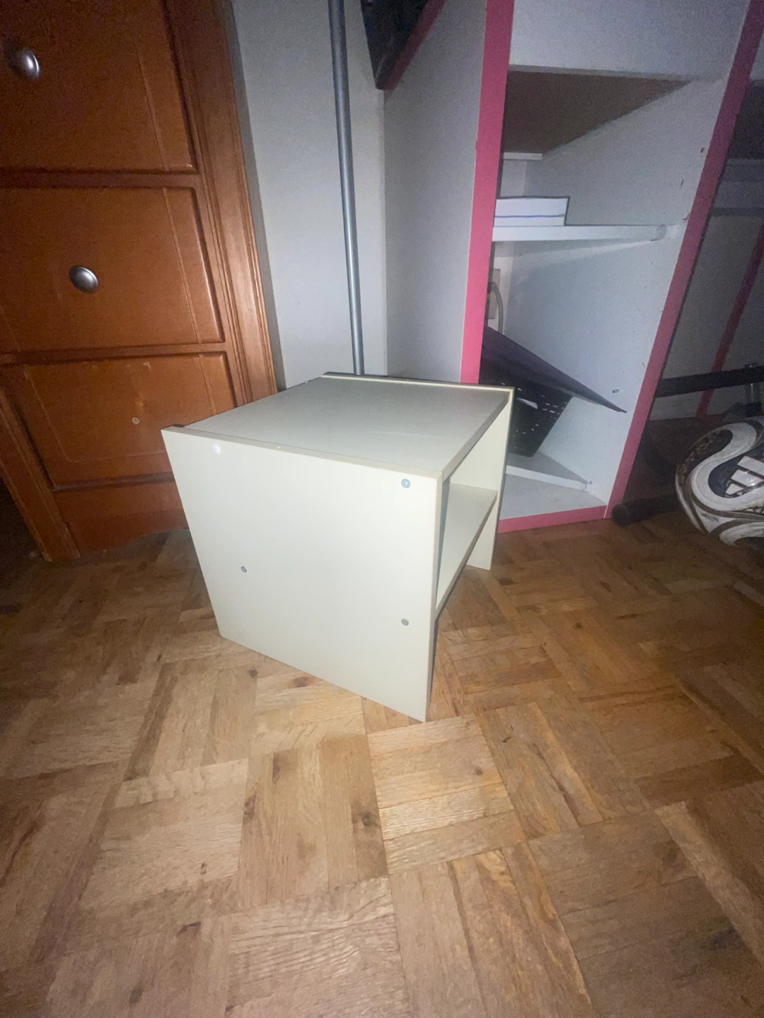 White Cube Storage Unit