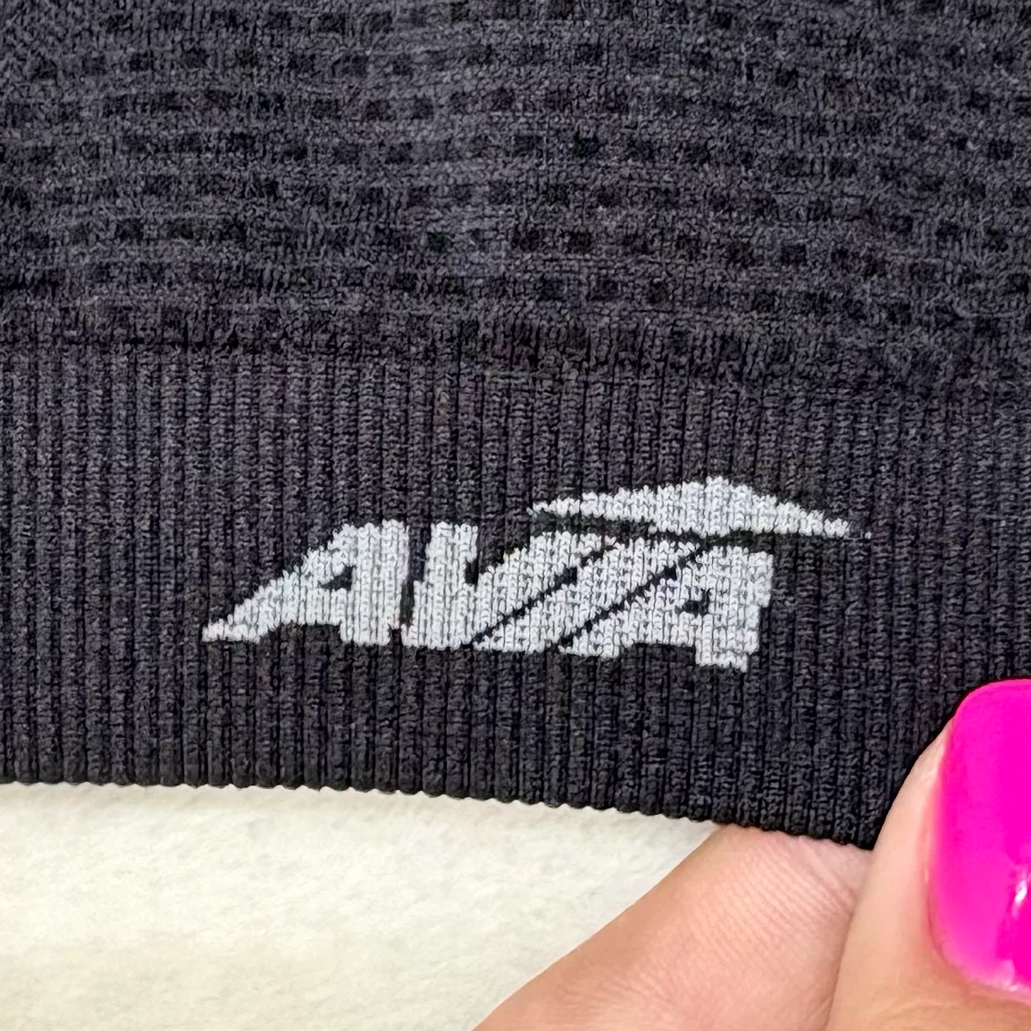 Avia Black Seamless Sports Bra Racerback Athletic Top Size S - photo 3